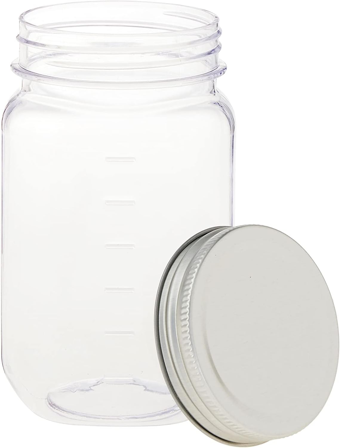 Craft Smart MICHAELS 16oz. Plastic Mason Jars by Celebrate It™, 3ct.